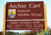 the Florida Beach Break Directory Archie Carr National Wildlife Refuge in Melbourne Beach FL