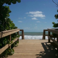 the Florida Beach Break Directory Pelican Beach in Satellite Beach FL