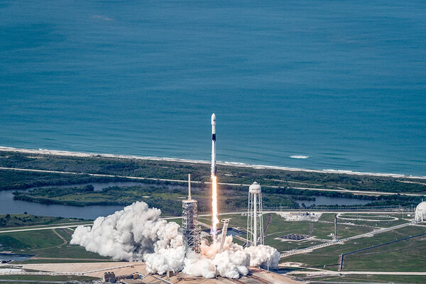 Rocket Launch SpaceX Falcon 9 Crew-2